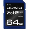ADATA SDXC 64GB UHS-I U3 ASDX64GUI3V30S-R