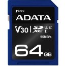 ADATA SDXC 64GB UHS-I U3 ASDX64GUI3V30S-R