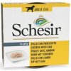 Schesir Dog Adult kuře/šunka 150 g