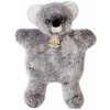 Plyšová koala na bábkové divadlo Koala Puppet Sweety Mousse Histoire d’ Ours sivá 25 cm od 0 mes