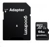 GOODRAM MicroSDXC karta 64GB M1AA, UHS-I Class 10, U1 + adaptér M1AA-0640R12