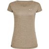 Tričko SALEWA PUEZ MELANGE DRIVE W S/S TEE Lady veľkosť M