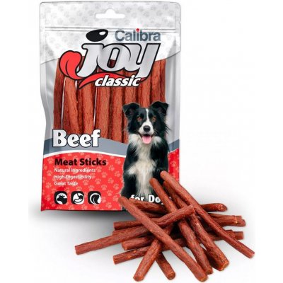 Calibra Joy Dog Classic Beef Sticks - maškrty pre psov, 80g