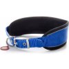 JK ANIMALS Nylonový obojok Comfort s mäkkou výstuhou XL, 7,6×51–60 cm, modrý