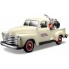 Maisto - Harley-Davidson Custom, 1950 Chevrolet 3100 Pickup + 2001 FLSTS Heritage Springer, 1:24 (101232161-32194)