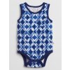 GAP Baby body print Tmavomodrá 3-6M