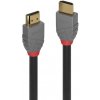 Kábel HDMI M/M 0.5m, Ultra High Speed+Eth, 4K@60Hz, HDMI 2.0, 18G, G pozl. kon., čierny, Anthra Line
