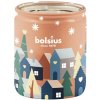 Sviečka Bolsius True Glow, 82x68 mm, lieskový oriešok/vanilka, v skle