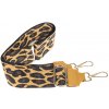 NovaKabelka.sk Látkový prídavný popruh leopardo giallo žltá
