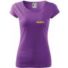 Hasiči názov samostatný - Dámske tričko Pure - 2XL ( Fialová )