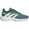 Dámska tenisová obuv adidas, COURTJAM CONTROL W tmavo zelená,biela,svetlo zelená, 40 EU