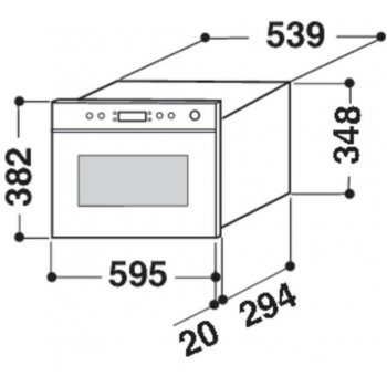 Whirlpool AMW 491 IX