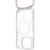 Fixed MagPure Neck s ružovou šnúrkou na krk pre Apple iPhone 16 Pro Max FIXPUNM-1403-PI