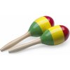 Stagg MRW-29R, drevené Maracas, reggae