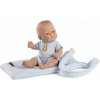 Guca 947 NEW BORN CHLAPEČEK - realistická panenka miminko s celovinylovým tělem - 25 cm (13-947)