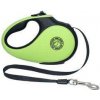 Vodítko samonavíjacie 25kg/5m zeleno/čierna Kiwi