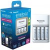 Panasonic rýchlonabíjačka BQ-CC55 + 4x akumulátory Panasonic eneloop AA 2000 mAh
