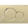 Geberit Sigma01 - Ovládacie tlačidlo Sigma01, ušľachtilá galvanizovaná mosadz 115.770.DT.5
