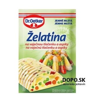 Dr. Oetker Želetina na vaječnú tlačenku a aspiky 20 g od 1,36 € - Heureka.sk