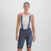 Letné cyklistické dámske nohavice s trakmi Sportful Peter Sagan Line Classic galaxy modré