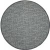 Vopi koberce Kusový koberec Alassio sivý okrúhly - 300x300 (priemer) kruh cm Šedá