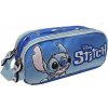 Lilo a Stitch Disney Stitch dvojité pouzdro modré