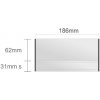 Triline Ac105/BL nástenná tabuľa 186x93mm Alliance Classic