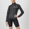 Dámska bunda Castelli 21529 SQUADRA STRETCH 085 svetlá čierna -S