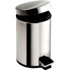 AQUALINE SIMPLE LINE odpadkový kôš okrúhly 5 l, leštený nerez 27105