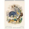 Historische Tiertafeln von Oliver Goldsmith. Wandkalender 2026