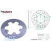 Tsuboss Kotúč brzdový (245/115/6D) - Yamaha XTZ750 Super Tenere / 89-99