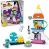 LEGO stavebnica LEGO® DUPLO® 10422 Vesmírne dobrodružstvo s raketoplánom 3 v 1 (5702017583778)