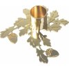 Pluto Design Kovový svietnik Oak Branch Gold