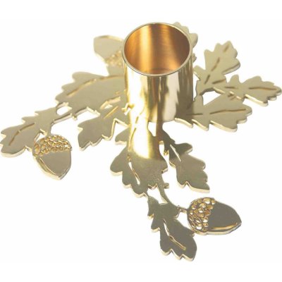 Pluto Design Kovový svietnik Oak Branch Gold