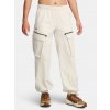 Dámske športové nohavice Under Armour Unstoppable Cargo Pant Biela MD