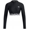 UNDER ARMOUR HeatGear Rib 1/4 Zip LS-BLK - M
