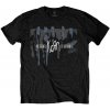 Korn Tričko Block Photo Unisex Black M