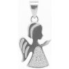 Šperk Holíč | Strieborný prívesok ,,anjel