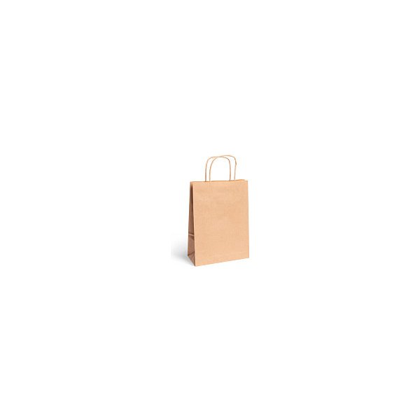 Nákupná taška a košík Papierová taška hnedá 180x80x240mm