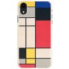 MAN&WOOD SmartPhone case iPhone XR mondrian wood white