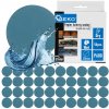 GEKO Waterproof sandpaper disc 125mm P600 - 50ks brúsnych kotúčov o priemere 125mm, zrnitosť P600