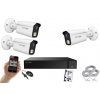 Monitorrs Security AI IP 3 kamerový set 5 Mpix WTube (6372K3) (Monitorrs Security)