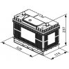 Bosch - Autobatéria T3 12V 105Ah 800A Ľ+ 0 092 T30 500