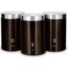 BERLINGERHAUS Súprava 3 ks boxov na potraviny Shiny Black Collection