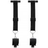 Putá na ruky TABOOM LUXURY BONDAGE ESSENTIALS Door Bars and Wrist Cuffs čierne