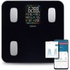 Salente MaxFit, chytrá osobní diagnostická fitness váha, Bluetooth, černá