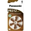Panasonic baterie do naslouchadel 6ks PR312(PR41)