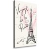 Vertikálny foto obraz na plátne Eiffelová veža Paríž 50x100 cm