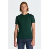 TRIČKO GANT SLIM SHIELD SS T-SHIRT TARTAN GREEN