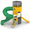 Playground System Veža z nerezu so šmykľavkami a 